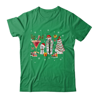 Christmas Cocktail Martini Drinking Party Bartender Shirt & Sweatshirt | siriusteestore