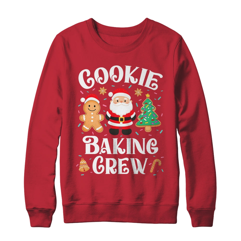 Christmas Cookie Baking Crew Cookie Crew Family Matching Shirt & Sweatshirt | siriusteestore