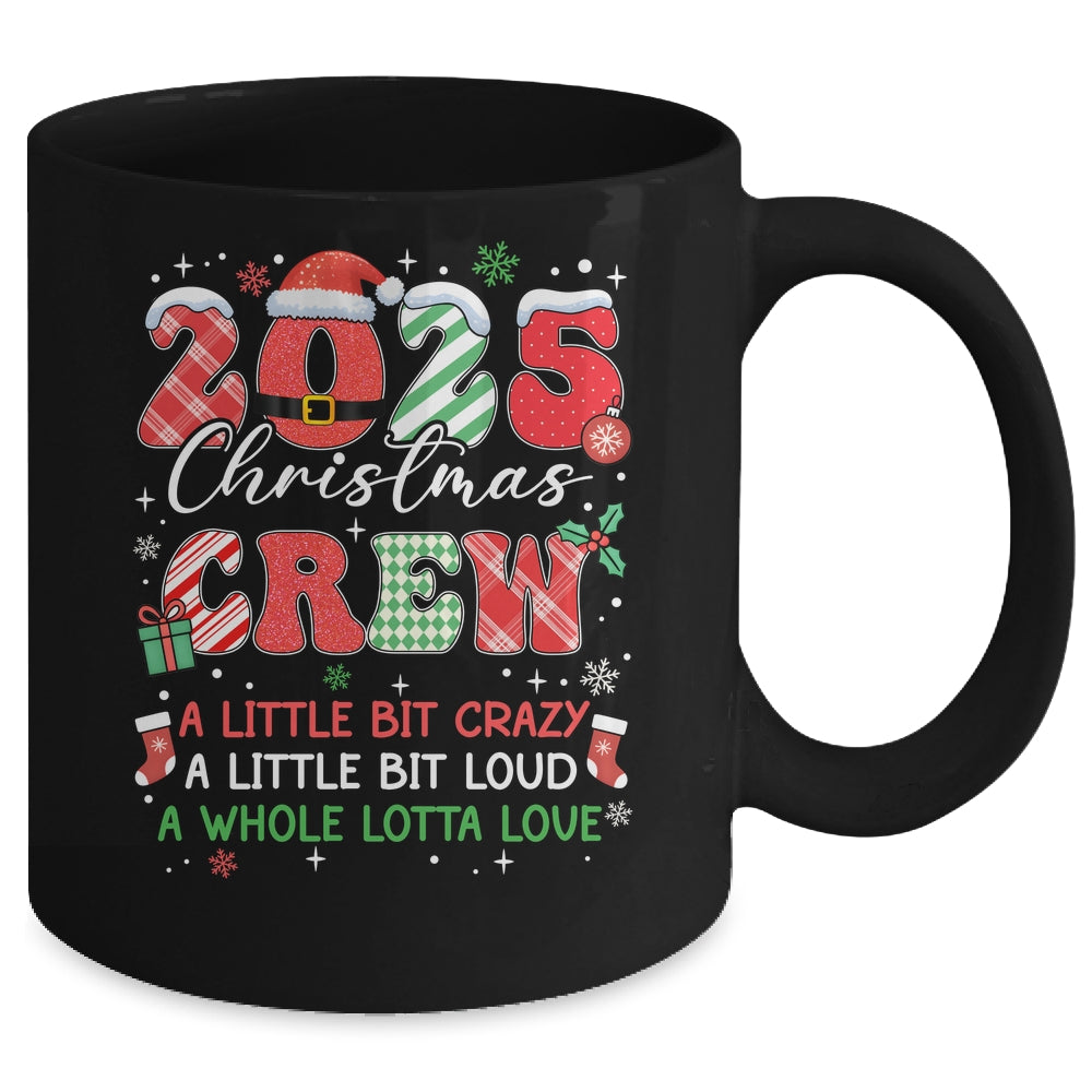 Christmas Crew Family Christmas 2025 Funny Matching Holiday Mug | siriusteestore