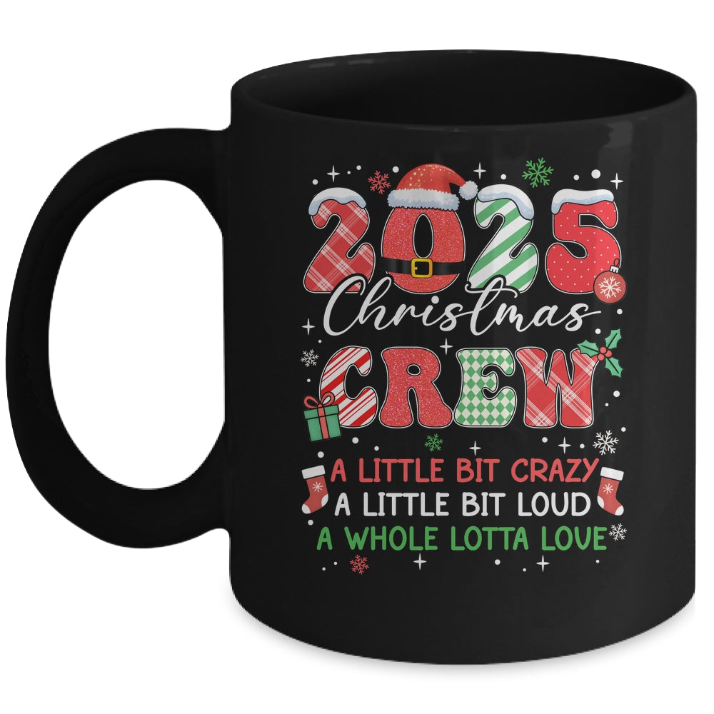 Christmas Crew Family Christmas 2025 Funny Matching Holiday Mug | siriusteestore