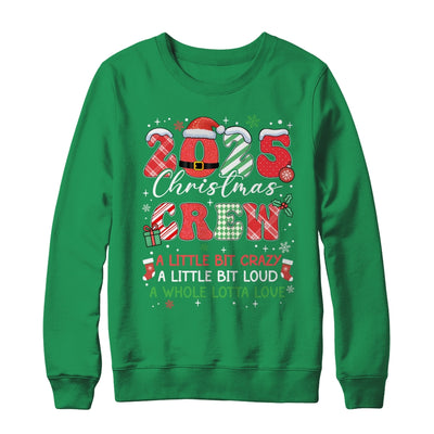Christmas Crew Family Christmas 2025 Funny Matching Holiday Shirt & Sweatshirt | siriusteestore