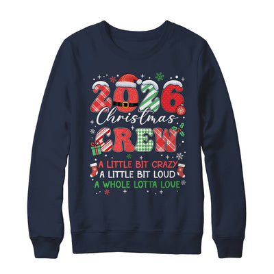 Christmas Crew Family Christmas 2026 Funny Matching Holiday Shirt & Sweatshirt | siriusteestore