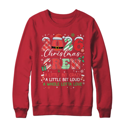 Christmas Crew Family Christmas 2026 Funny Matching Holiday Shirt & Sweatshirt | siriusteestore