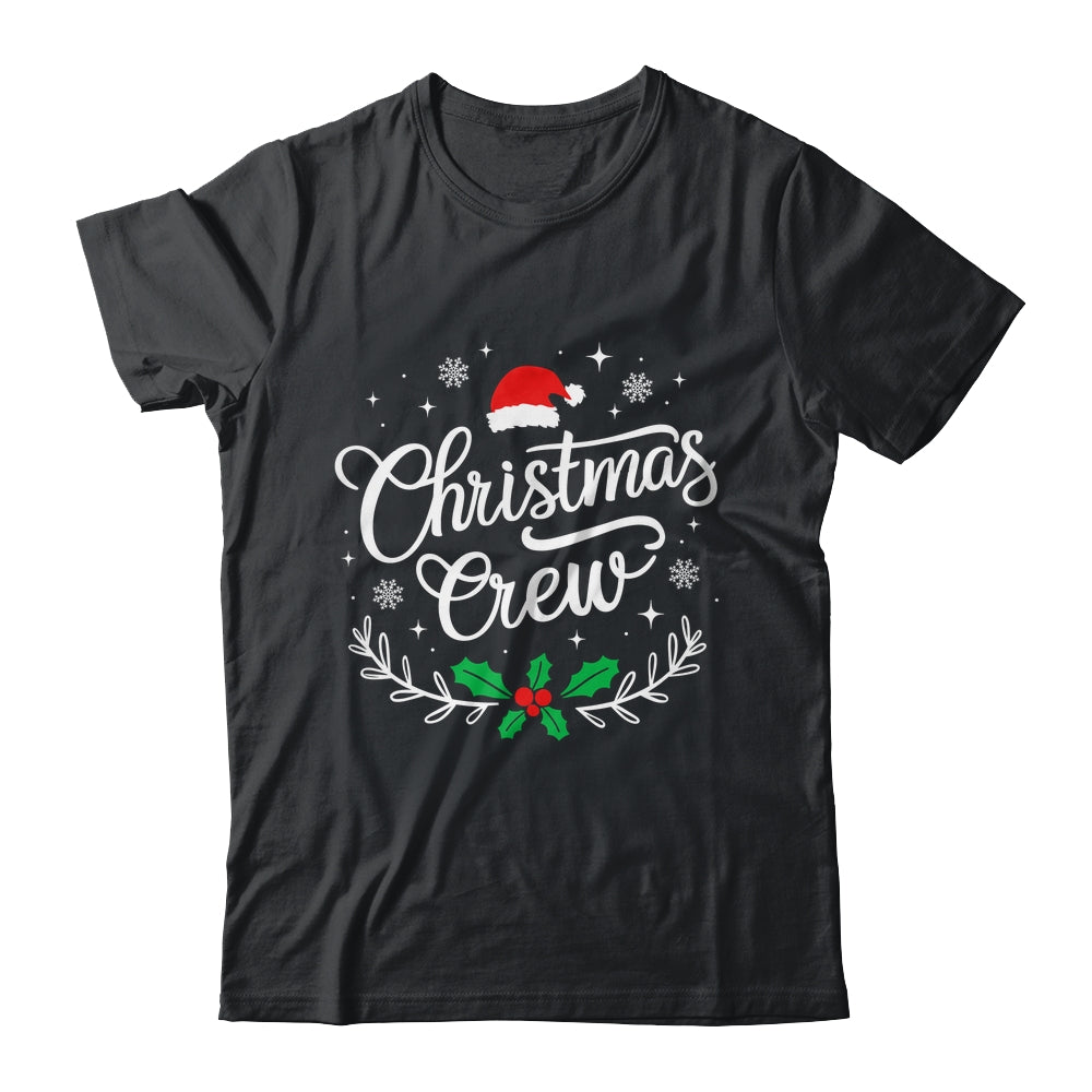 Christmas Crew Family Group Matching Christmas Xmas Party Shirt & Sweatshirt | siriusteestore