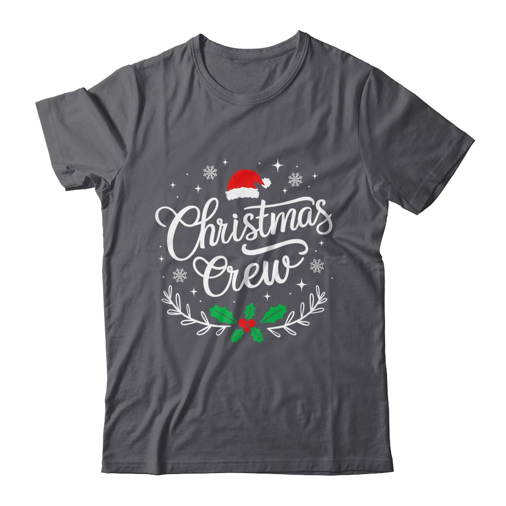 Christmas Crew Family Group Matching Christmas Xmas Party Shirt & Sweatshirt | siriusteestore