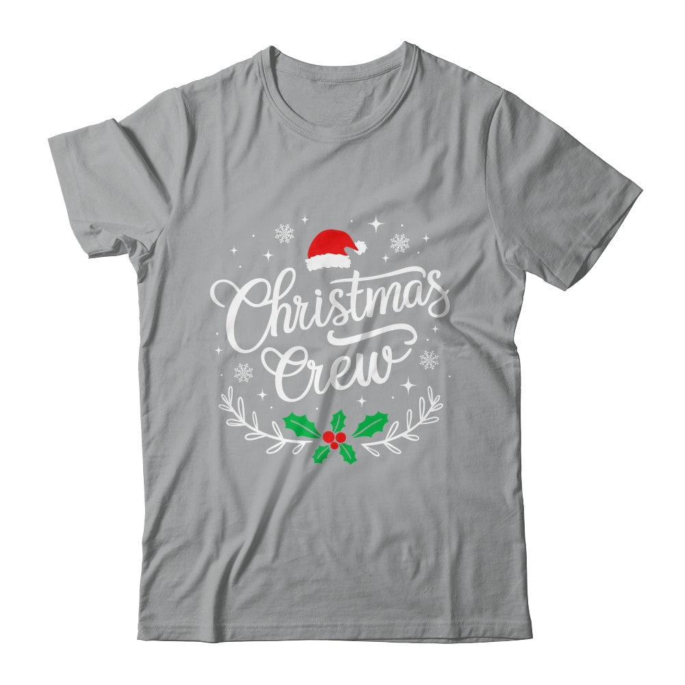 Christmas Crew Family Group Matching Christmas Xmas Party Shirt & Sweatshirt | siriusteestore