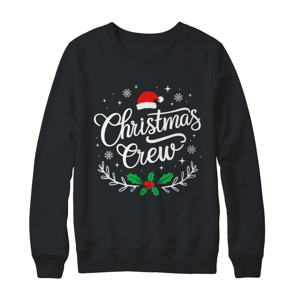 Christmas Crew Family Group Matching Christmas Xmas Party Shirt & Sweatshirt | siriusteestore