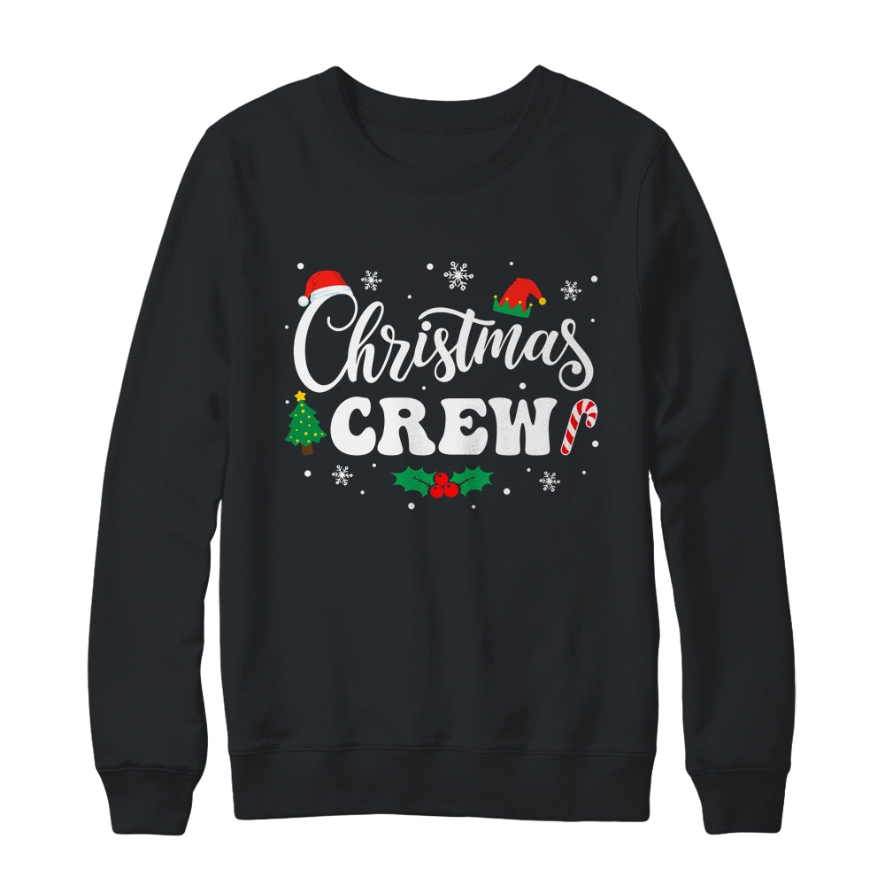 Christmas Crew Santa Family Matching Group Xmas Boys Men Shirt & Sweatshirt | siriusteestore