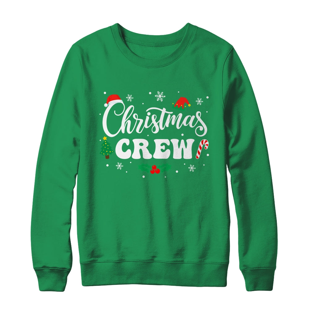 Christmas Crew Santa Family Matching Group Xmas Boys Men Shirt & Sweatshirt | siriusteestore