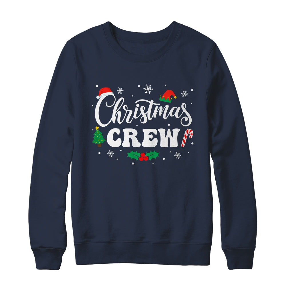 Christmas Crew Santa Family Matching Group Xmas Boys Men Shirt & Sweatshirt | siriusteestore