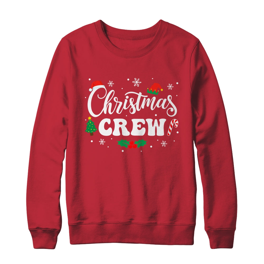 Christmas Crew Santa Family Matching Group Xmas Boys Men Shirt & Sweatshirt | siriusteestore