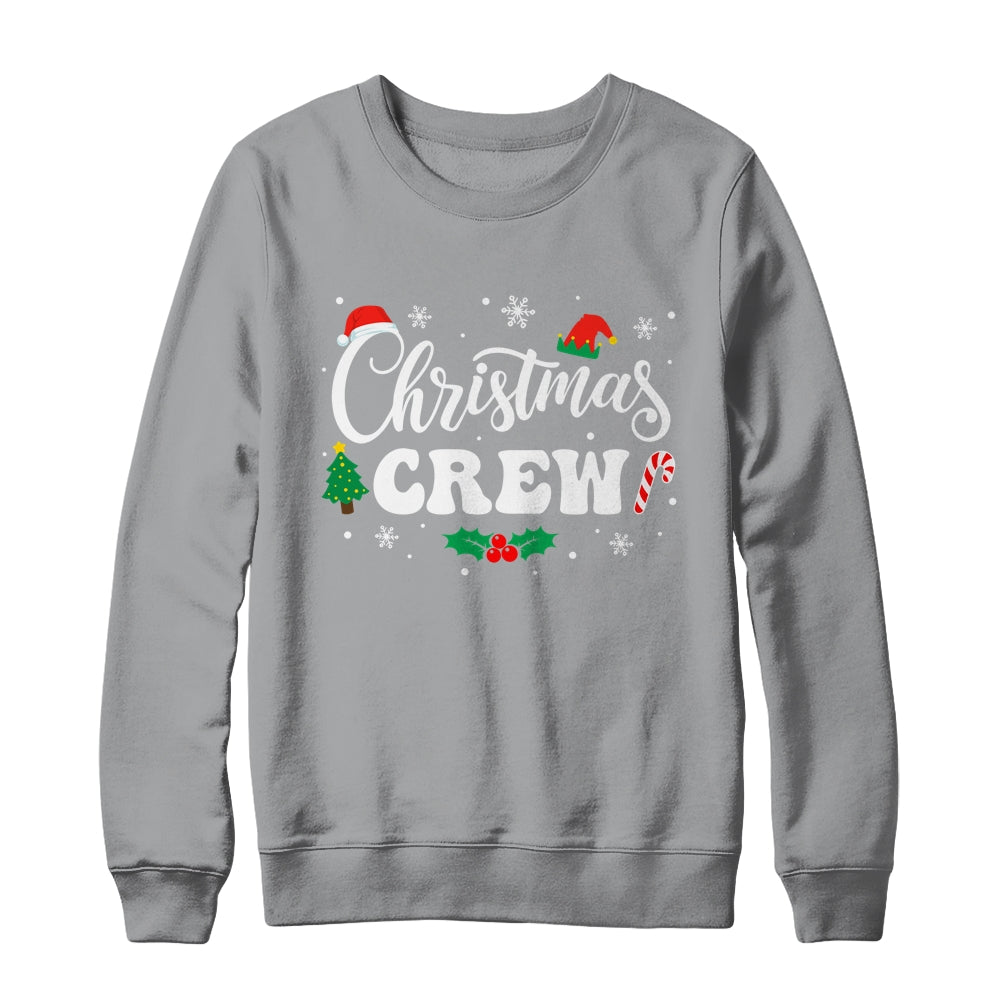 Christmas Crew Santa Family Matching Group Xmas Boys Men Shirt & Sweatshirt | siriusteestore