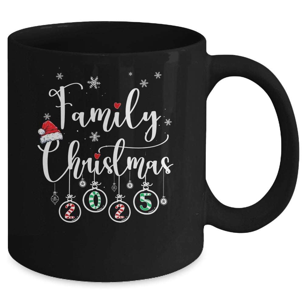 Christmas Family 2025 Cute Matching Outfit Xmas Squad Mug | siriusteestore