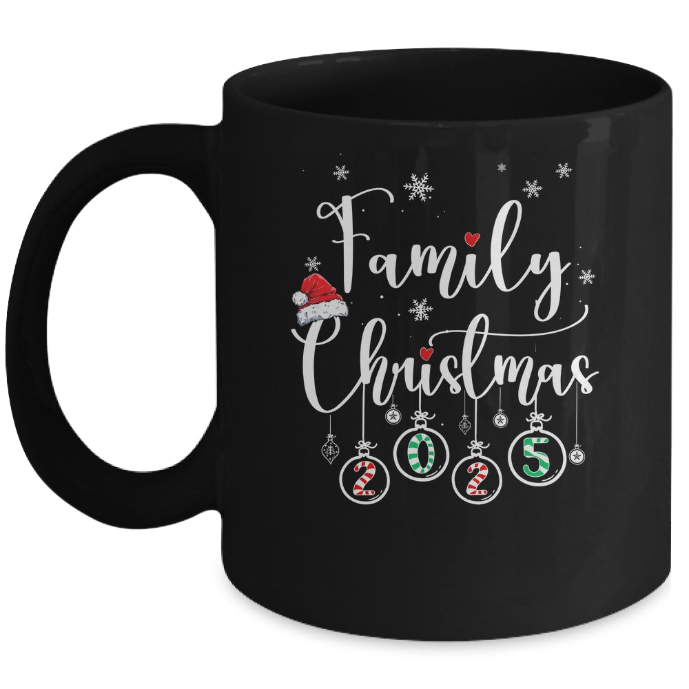Christmas Family 2025 Cute Matching Outfit Xmas Squad Mug | siriusteestore