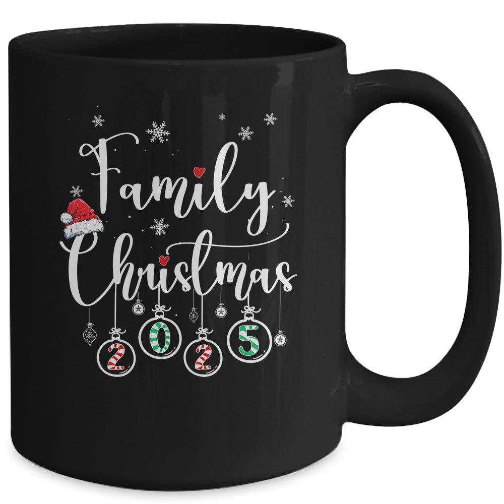 Christmas Family 2025 Cute Matching Outfit Xmas Squad Mug | siriusteestore