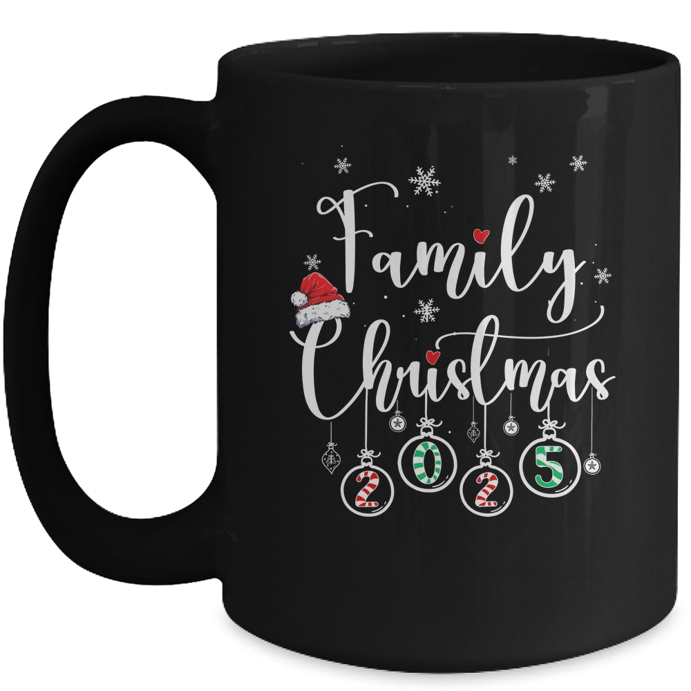 Christmas Family 2025 Cute Matching Outfit Xmas Squad Mug | siriusteestore