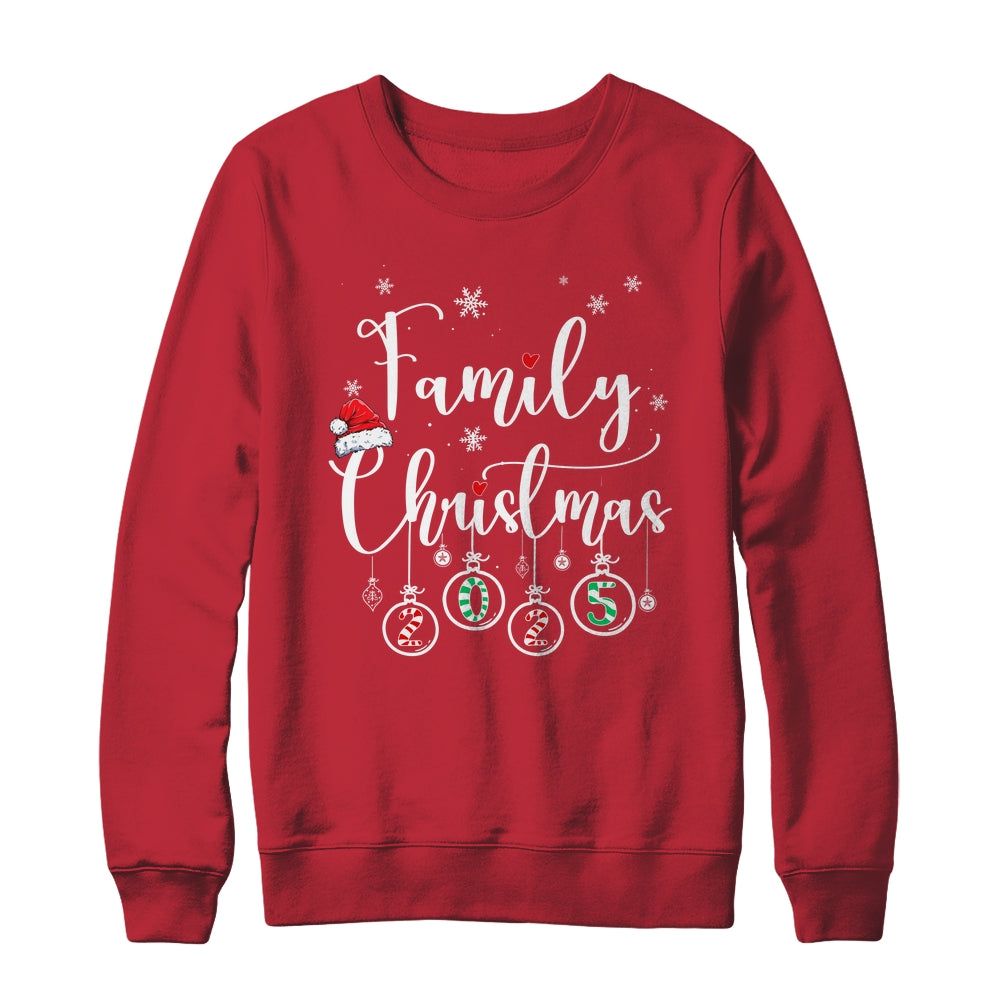 Christmas Family 2025 Cute Matching Outfit Xmas Squad Shirt & Sweatshirt | siriusteestore