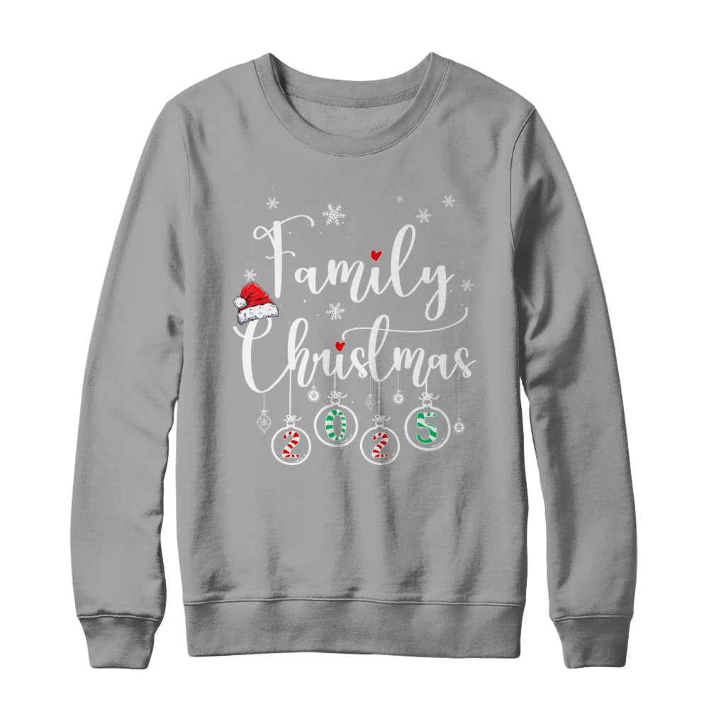Christmas Family 2025 Cute Matching Outfit Xmas Squad Shirt & Sweatshirt | siriusteestore