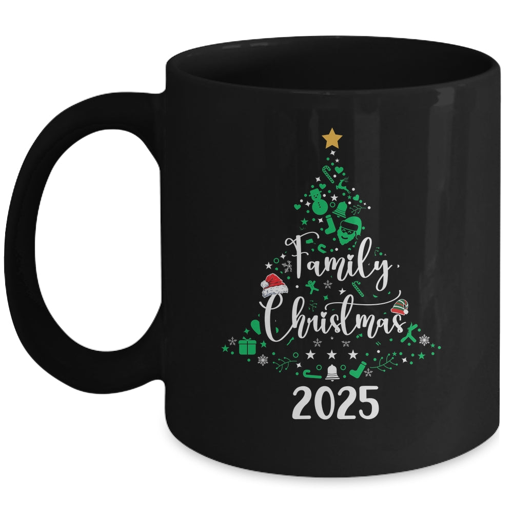 Christmas Family 2025 Xmas Christmas Tree For Men Women Mug | siriusteestore