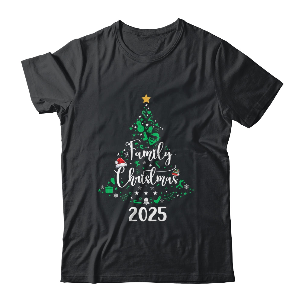 Christmas Family 2025 Xmas Christmas Tree For Men Women Shirt & Sweatshirt | siriusteestore
