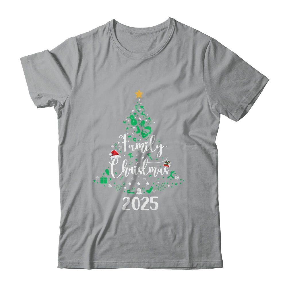 Christmas Family 2025 Xmas Christmas Tree For Men Women Shirt & Sweatshirt | siriusteestore