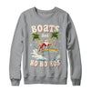 Christmas Funny Santa Boats And Ho Ho Hos Boat Captain Men Shirt & Sweatshirt | siriusteestore