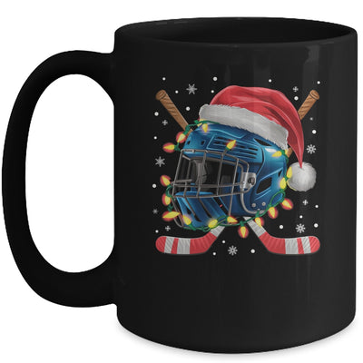 Christmas Ice Hockey Helmet Santa Xmas Men Boys Kids Teen Mug | siriusteestore