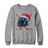 Christmas Ice Hockey Helmet Santa Xmas Men Boys Kids Teen Shirt & Sweatshirt | siriusteestore