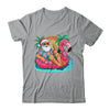 Christmas In July Boys Girls Kids Santa Flamingo Summer Xmas Shirt & Tank Top | siriusteestore