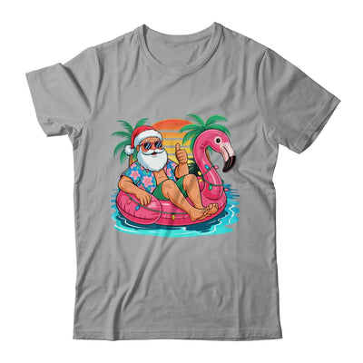 Christmas In July Boys Girls Kids Santa Flamingo Summer Xmas Shirt & Tank Top | siriusteestore