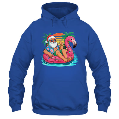 Christmas In July Boys Girls Kids Santa Flamingo Summer Xmas Shirt & Tank Top | siriusteestore