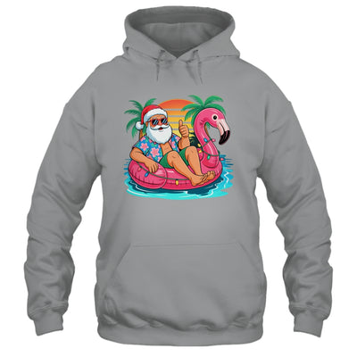 Christmas In July Boys Girls Kids Santa Flamingo Summer Xmas Shirt & Tank Top | siriusteestore
