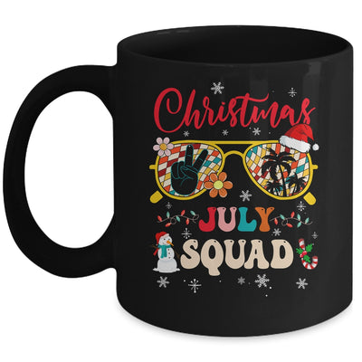 Christmas In July Squad Sunglasses Summer Beach Funny Women Mug | siriusteestore