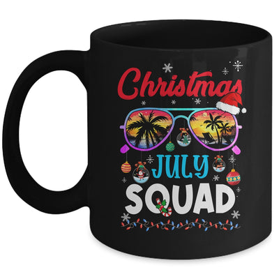 Christmas In July Squad Sunglasses Summer Beach Funny Xmas Mug | siriusteestore