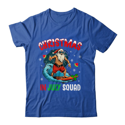 Christmas In July Summer Santa Claus Beach Hawaii Surf Shirt & Tank Top | siriusteestore