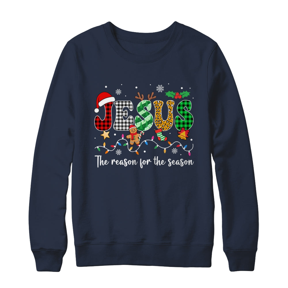 Christmas Jesus Reason Season Xmas Christian Men Women Shirt & Sweatshirt | siriusteestore