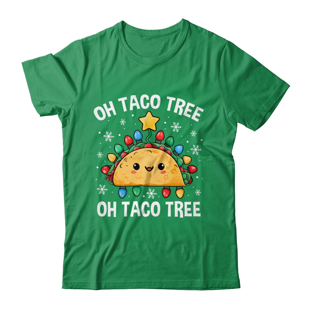 Christmas Oh Taco Tree Xmas Mexican Food Men Women Boys Kids Shirt & Sweatshirt | siriusteestore