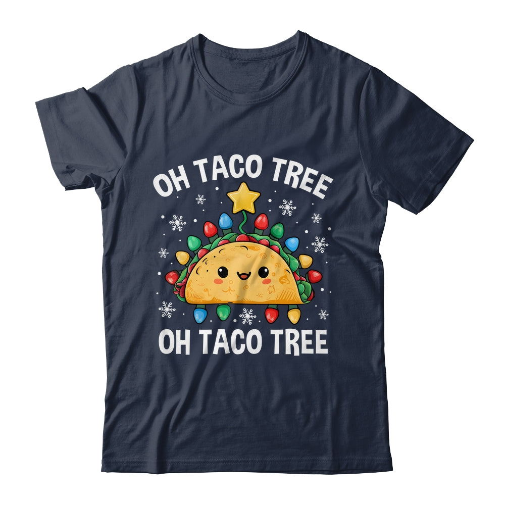 Christmas Oh Taco Tree Xmas Mexican Food Men Women Boys Kids Shirt & Sweatshirt | siriusteestore