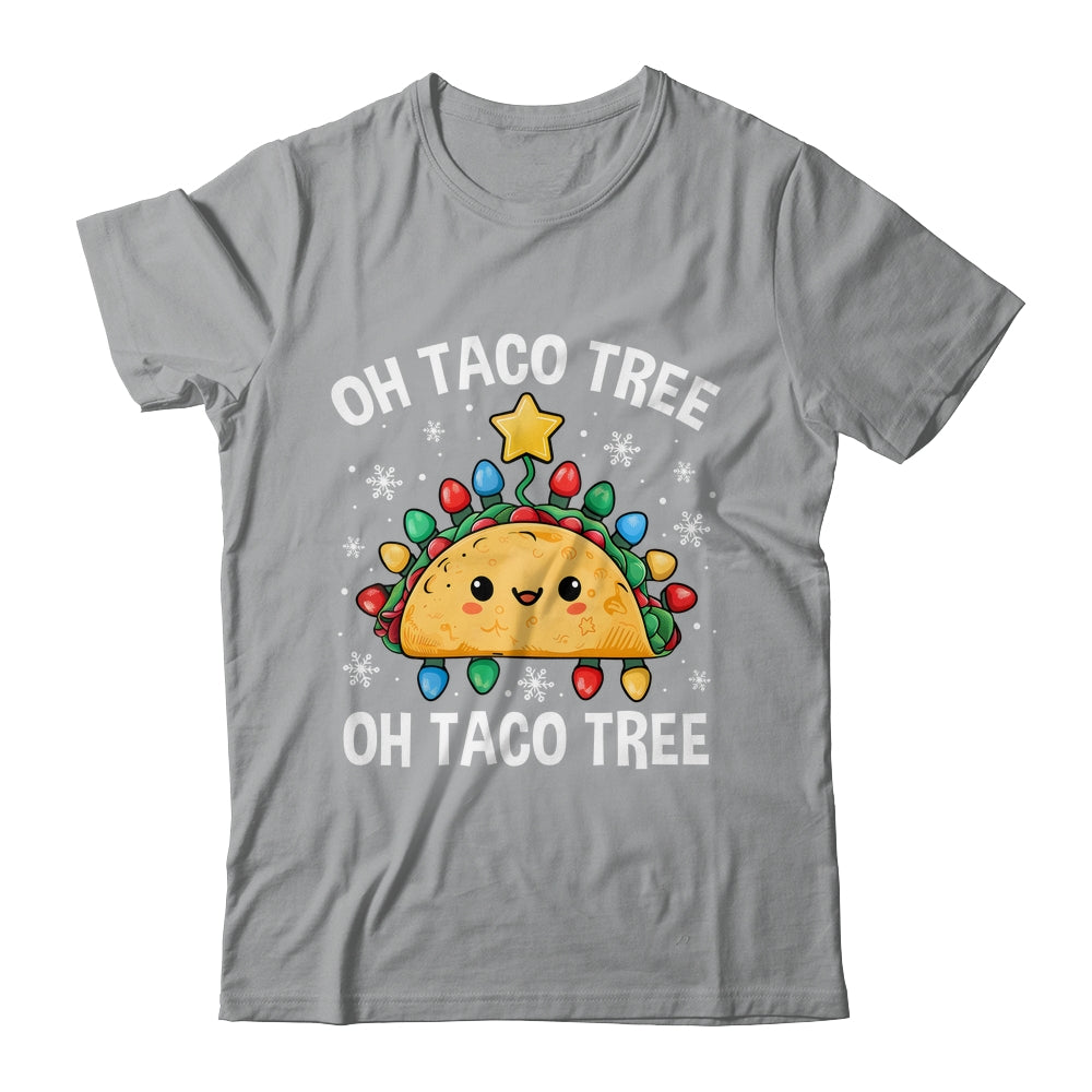 Christmas Oh Taco Tree Xmas Mexican Food Men Women Boys Kids Shirt & Sweatshirt | siriusteestore