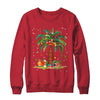 Christmas Palm Tree Light Hawaiian Tropical Xmas Shirt & Sweatshirt | siriusteestore