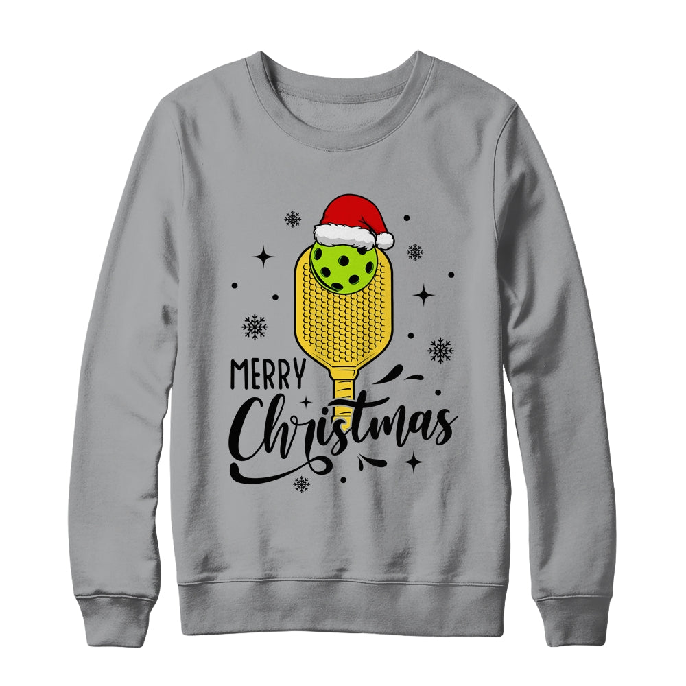 Christmas Pickleball Santa Hat Pickleball Player Winter Shirt & Sweatshirt | siriusteestore