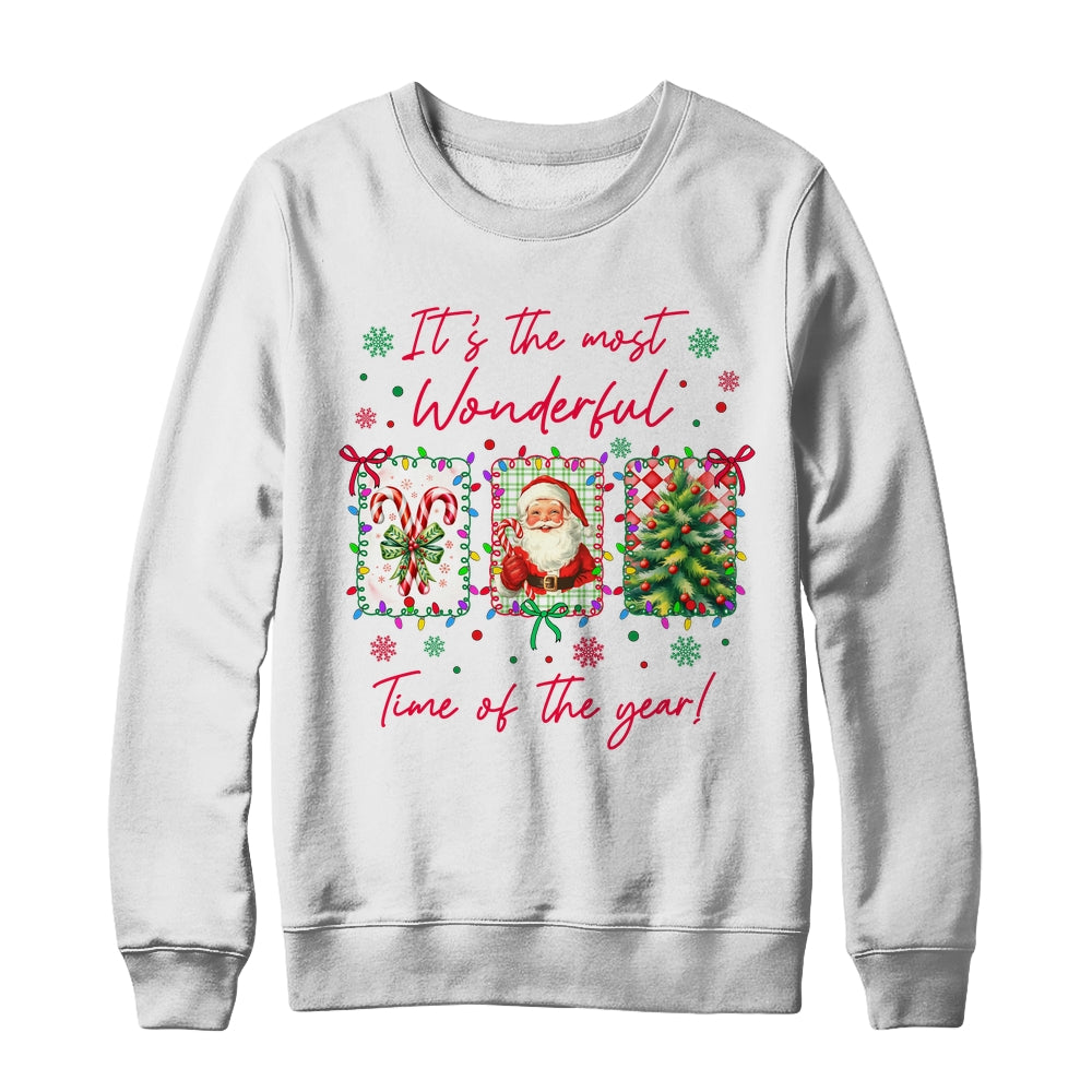 Christmas Retro It's The Most Wonderful Time Of The Year Shirt & Sweatshirt | siriusteestore