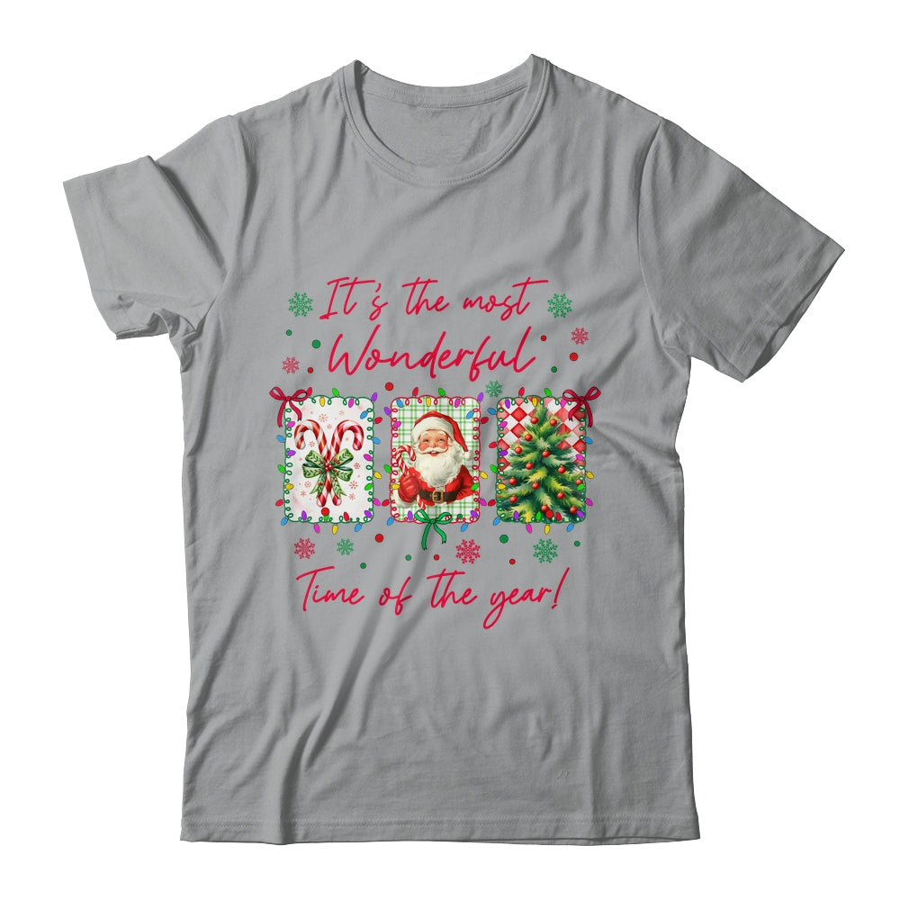 Christmas Retro It's The Most Wonderful Time Of The Year Shirt & Sweatshirt | siriusteestore