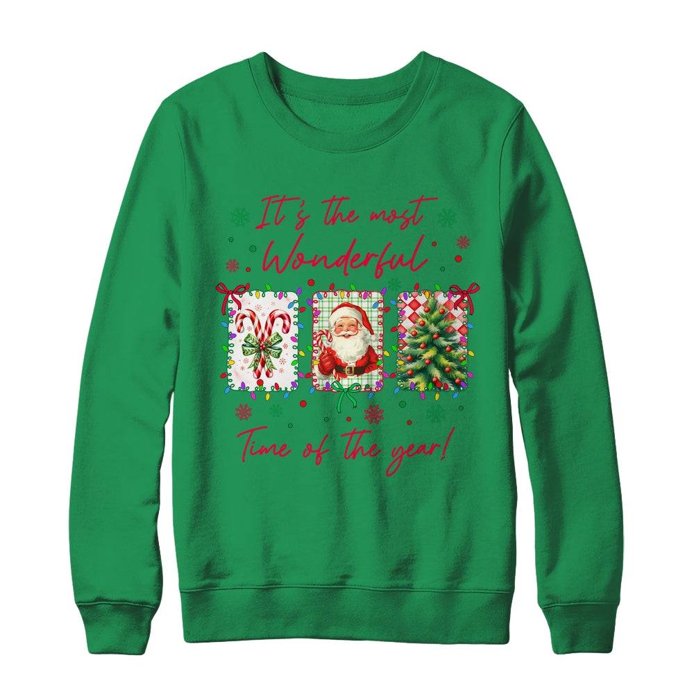 Christmas Retro It's The Most Wonderful Time Of The Year Shirt & Sweatshirt | siriusteestore