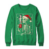 Christmas Skeleton Hot Cocoa Scary Spooky Xmas Holiday Shirt & Sweatshirt | siriusteestore