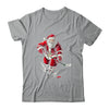 Christmas Sports Santa Playing Ice Hockey Xmas Men Women Shirt & Sweatshirt | siriusteestore