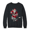Christmas Sports Santa Playing Ice Hockey Xmas Men Women Shirt & Sweatshirt | siriusteestore