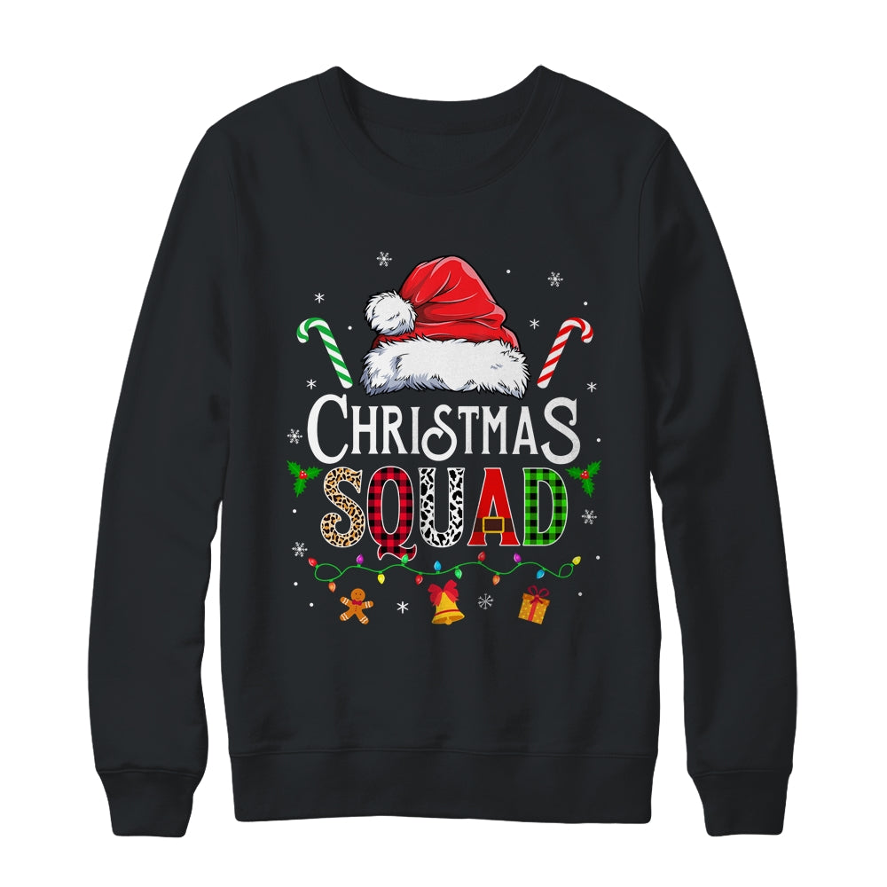 Christmas Squad Family Group Matching Family Christmas Party Shirt & Sweatshirt | siriusteestore