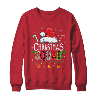 Christmas Squad Family Group Matching Family Christmas Party Shirt & Sweatshirt | siriusteestore