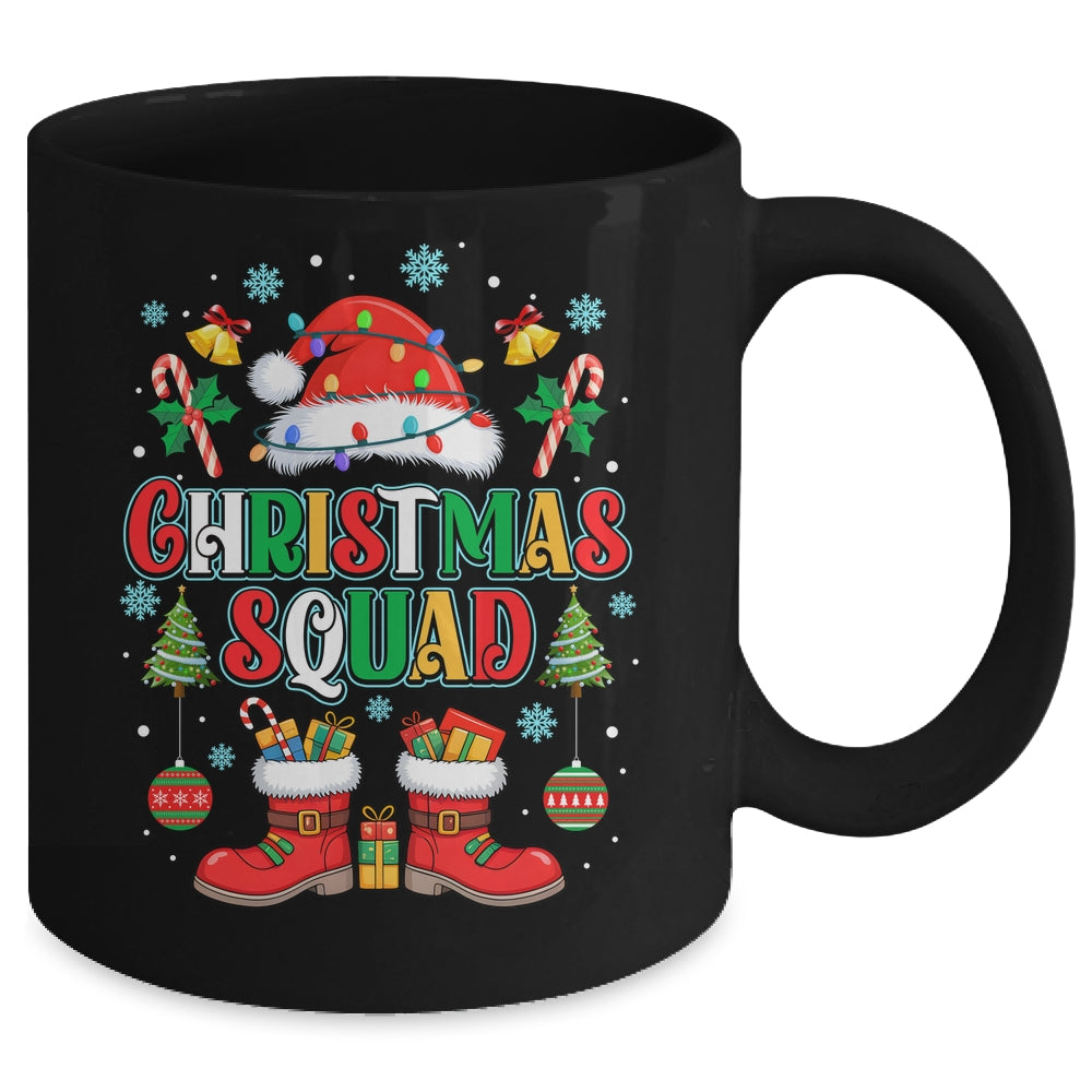 Christmas Squad Xmas Christmas Family Matching Kids Friend Mug | siriusteestore